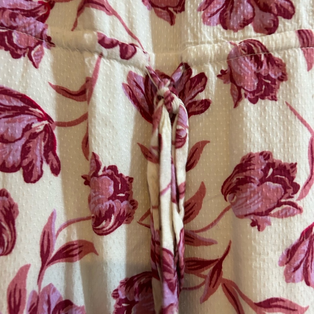 Draper James Long Sleeve Floral Dress - Pink and Cream - Picture 5 of 6